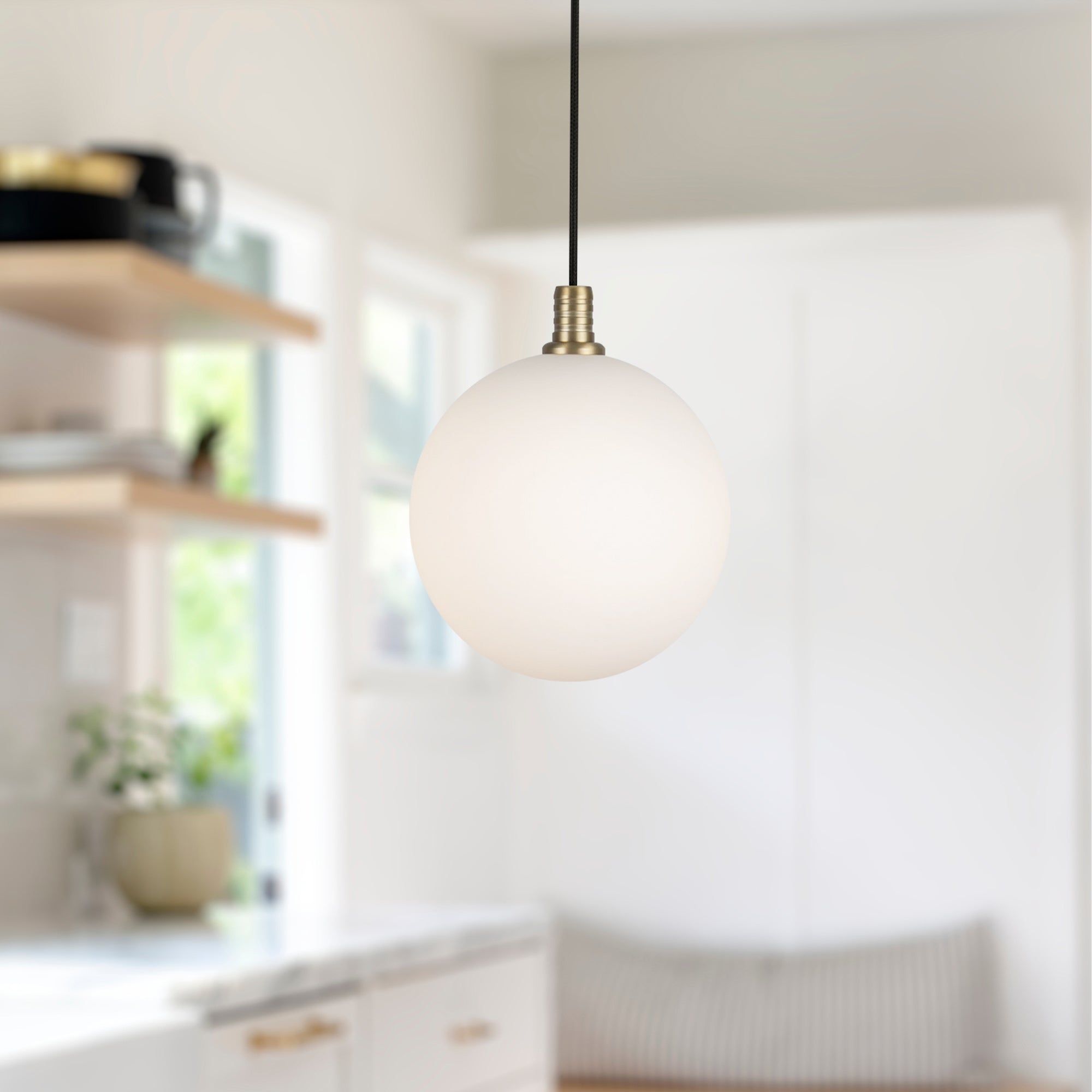 Bolla 6-in Steel Pendant