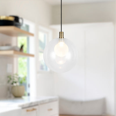 bolla-6-in-steel-pendant