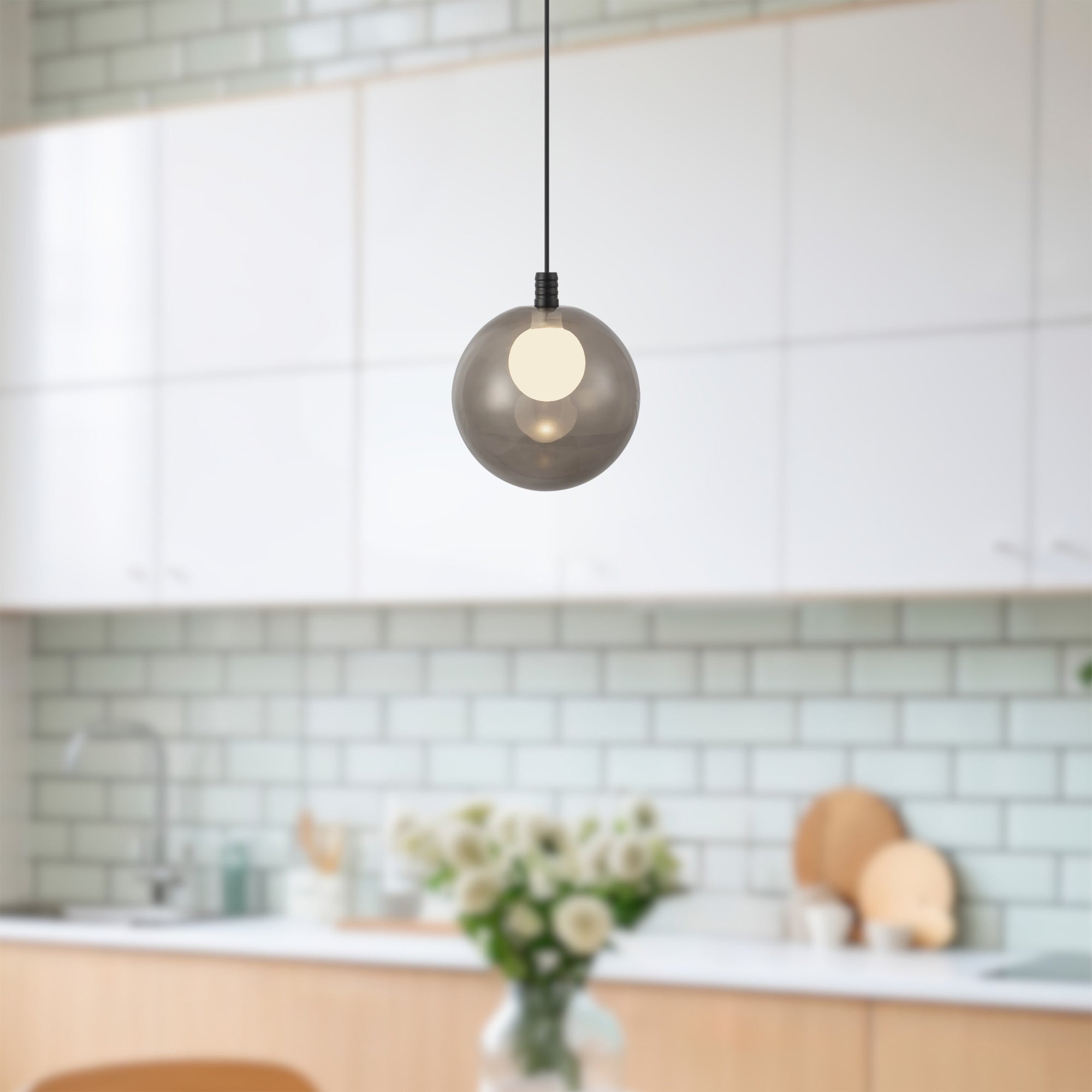 bolla-6-in-steel-pendant