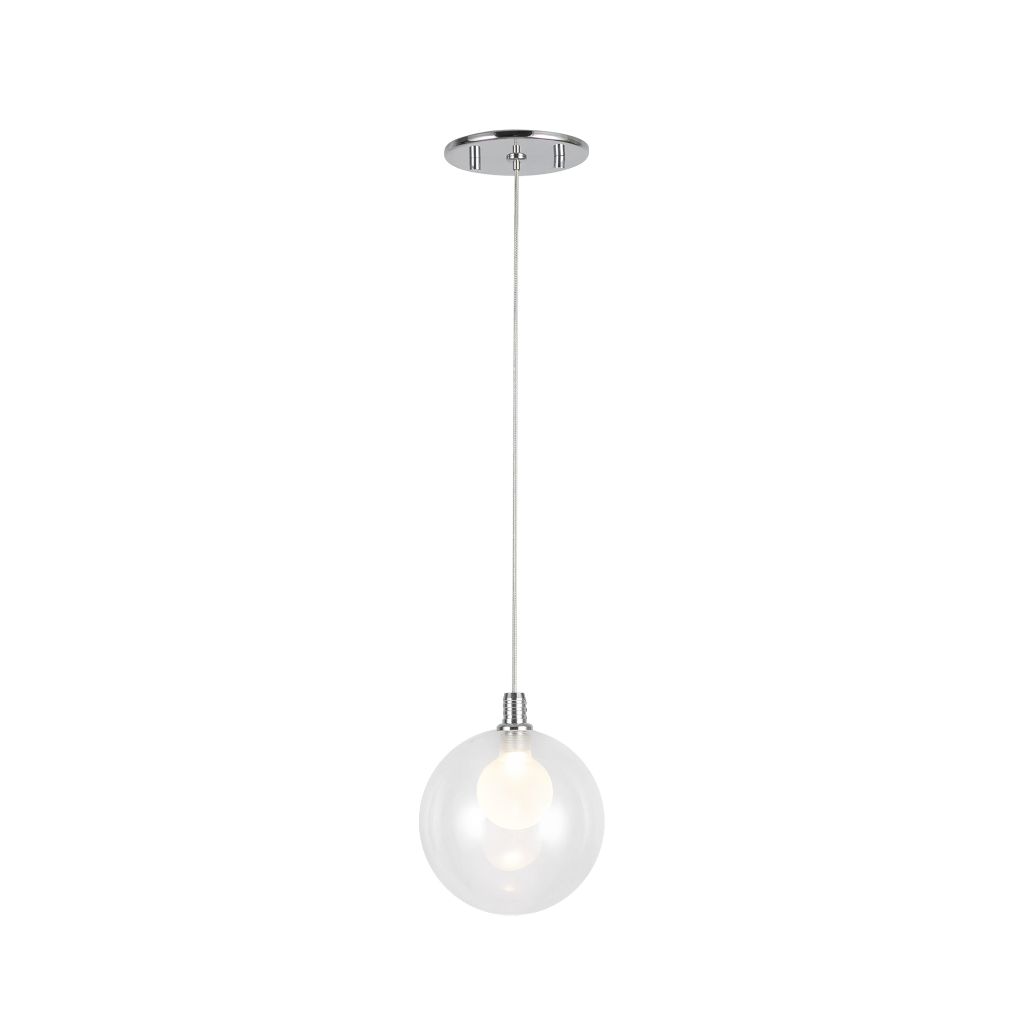 Bolla 6-in Steel Pendant