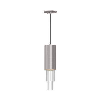 Bordeaux 4-in Steel Pendant