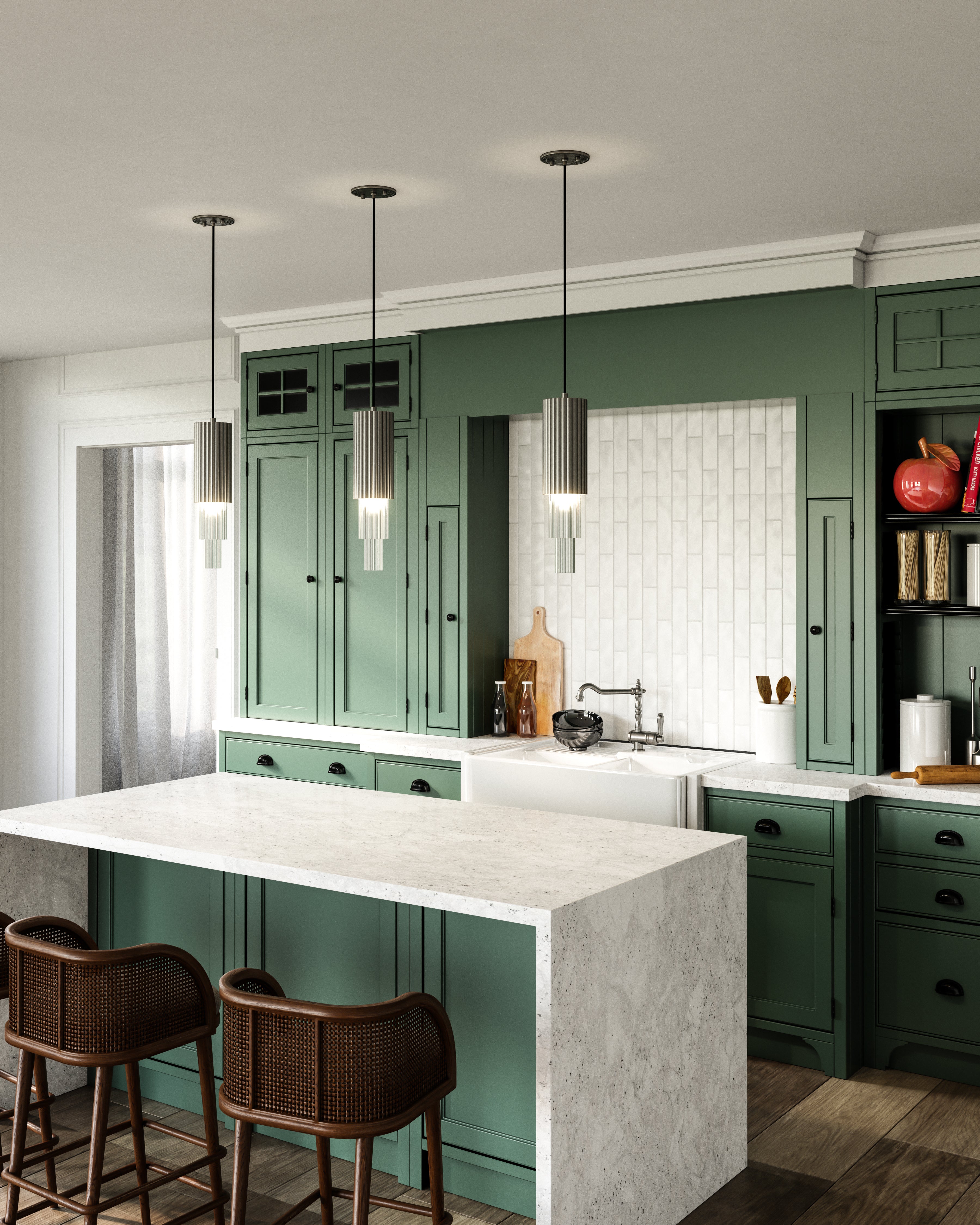 bordeaux-4-in-steel-pendant