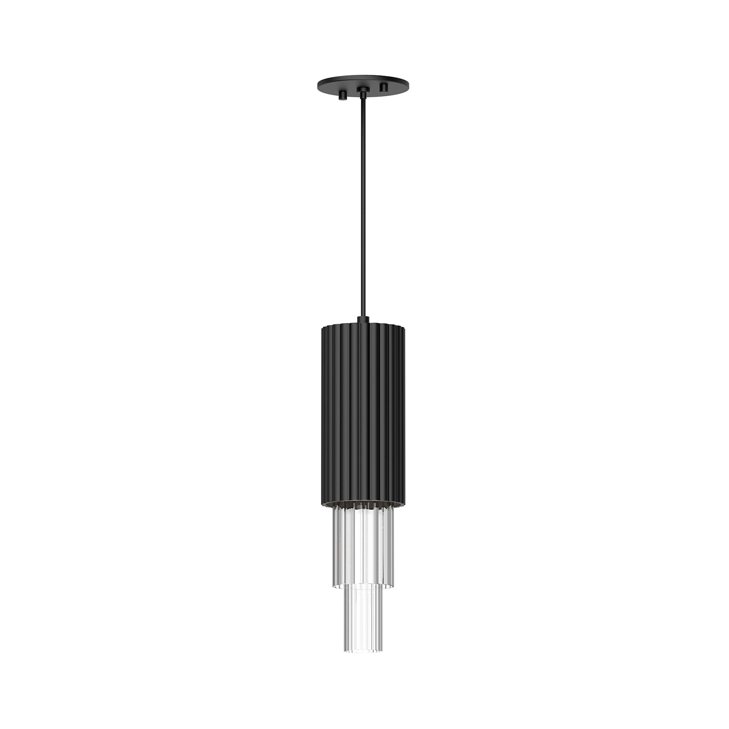Bordeaux 4-in Steel Pendant