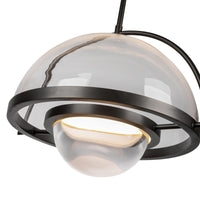 Bowery 16-in Steel Pendant