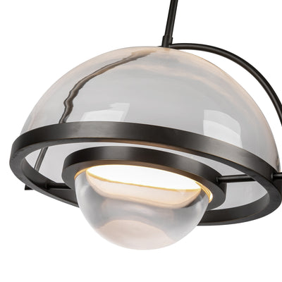 Bowery 16-in Steel Pendant