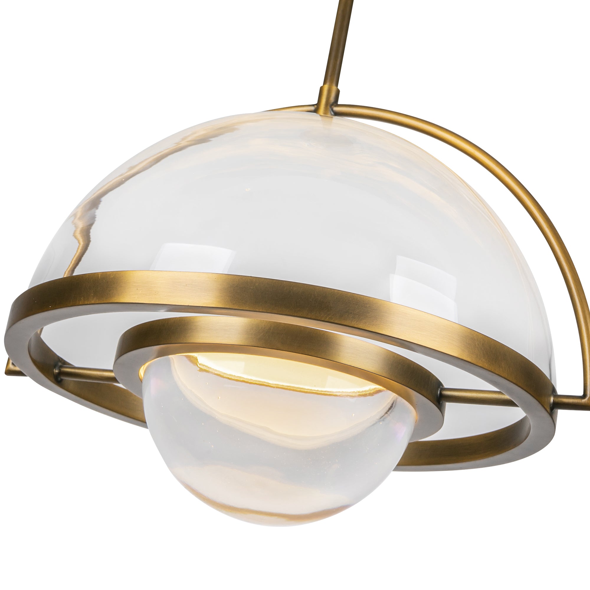 Bowery 16-in Steel Pendant