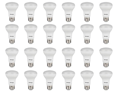 BR30 Dimmable Frost Filament LED Light Bulb with E26 Base, 3000K, 650 Lumens, 24-Pack