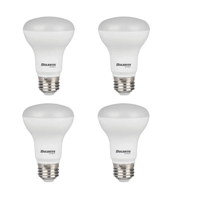 BR30 Dimmable Frost Filament LED Light Bulb with E26 Base, 3000K, 650 Lumens, 4-Pack