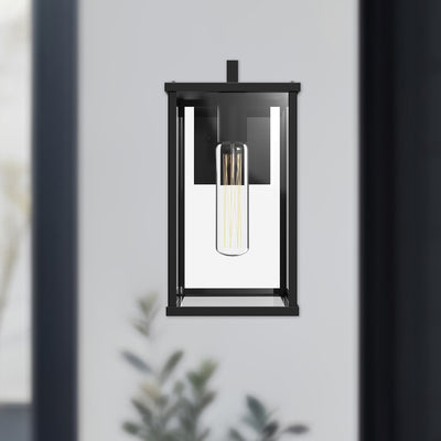 Brentwood 12-in Steel Outdoor Wall Sconce