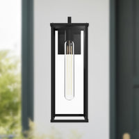 Brentwood 17-in Steel Outdoor Wall Sconce