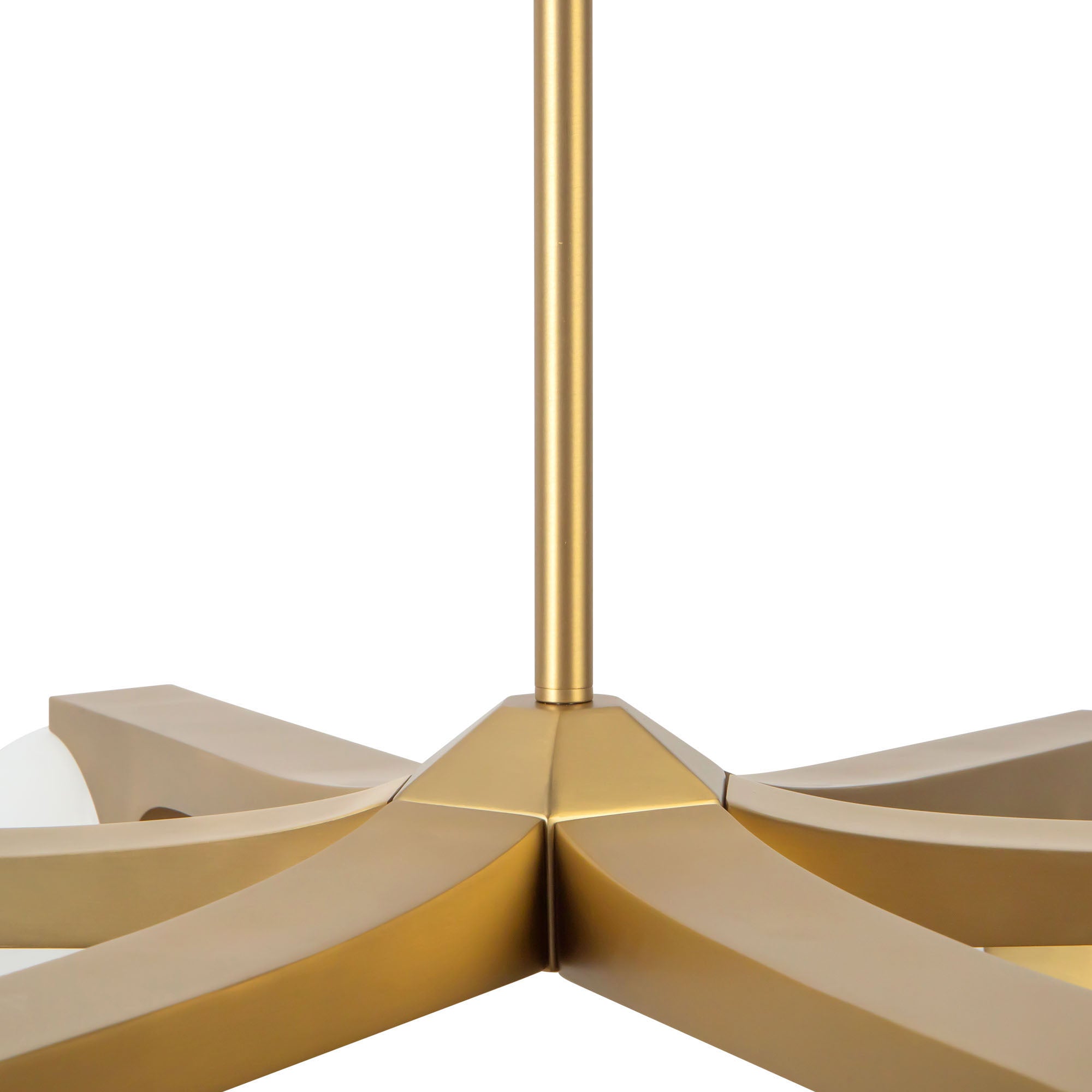 Briar 37-in Aluminum Chandelier