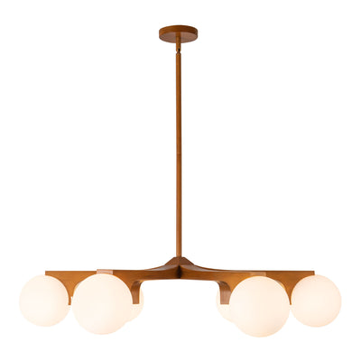 Briar 37-in Aluminum Chandelier