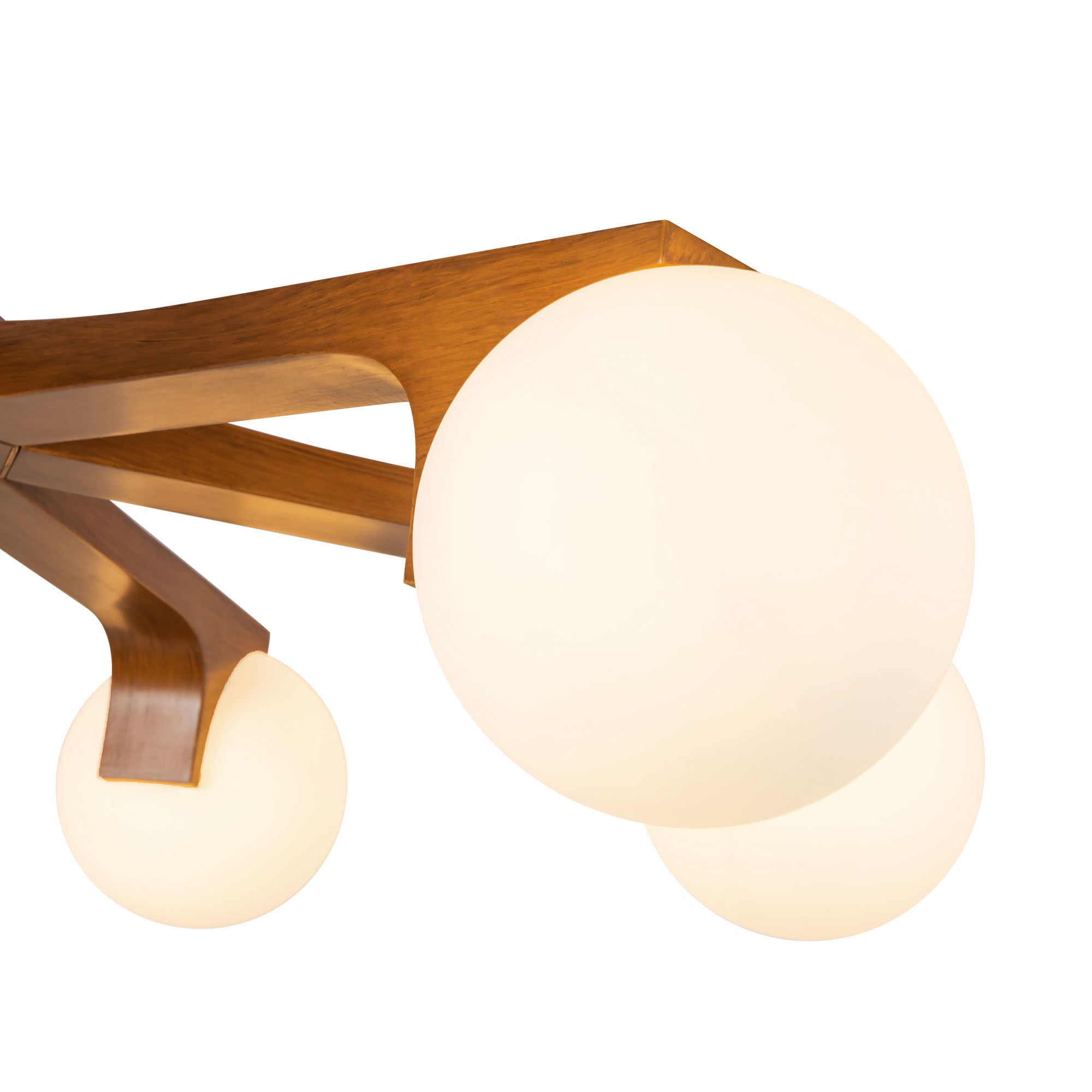 Briar 37-in Aluminum Chandelier