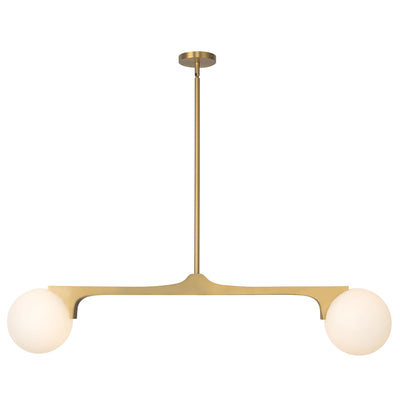 Briar 47-in Aluminum Linear Pendant