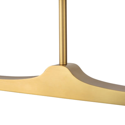 Briar 47-in Aluminum Linear Pendant