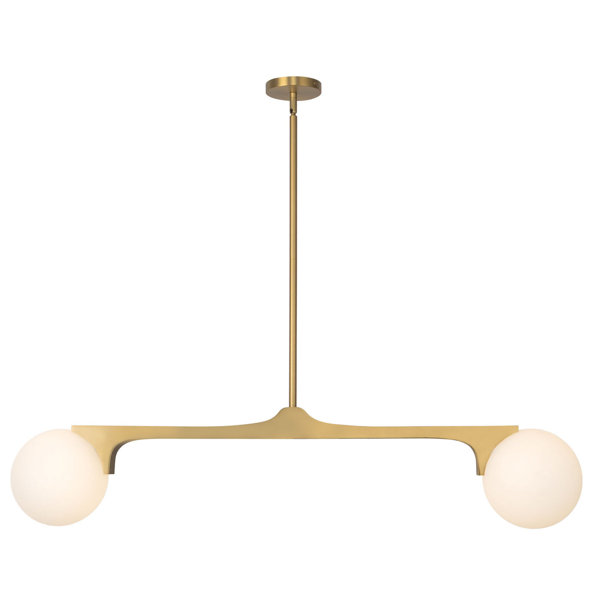 Briar 47-in Aluminum Linear Pendant