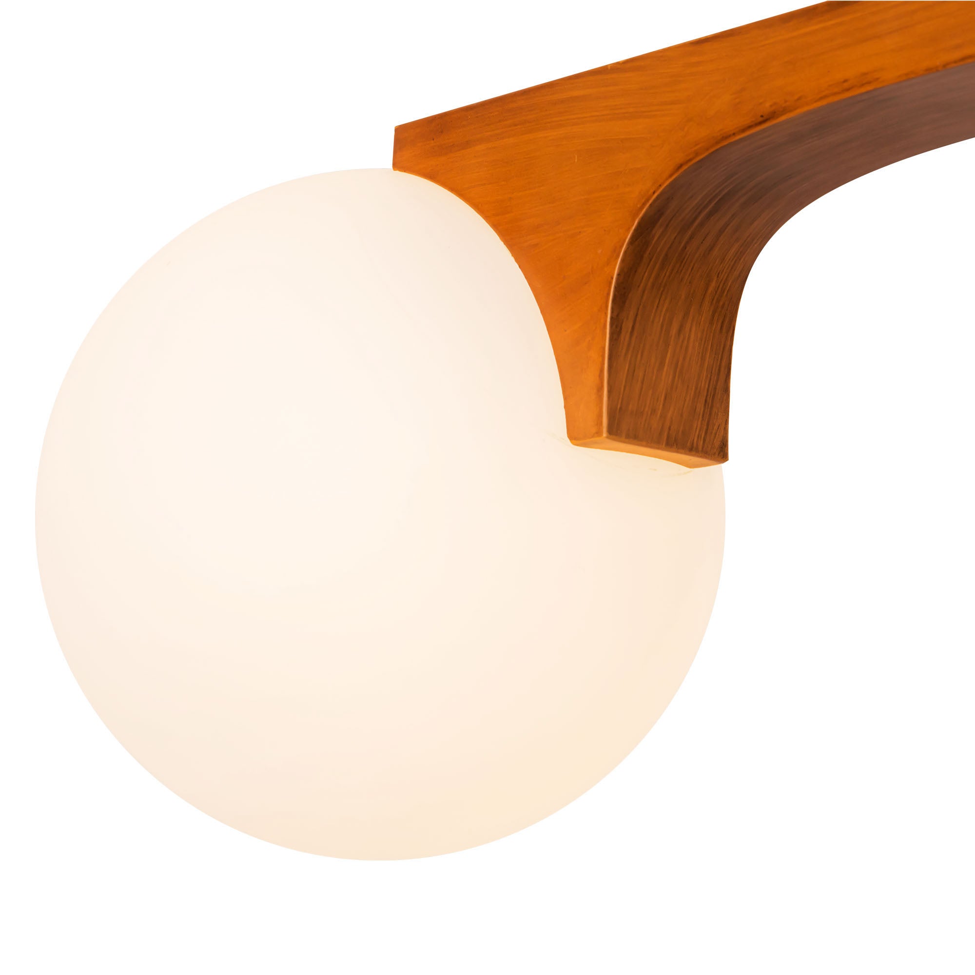 Briar 47-in Aluminum Linear Pendant