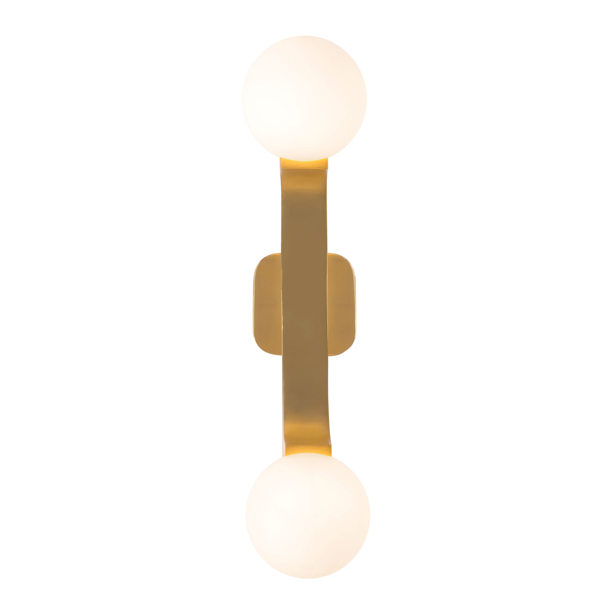 Briar 22-in Aluminum Steel Wall Sconce