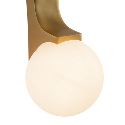 Briar 22-in Aluminum Steel Wall Sconce