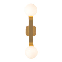 Briar 22-in Aluminum Steel Wall Sconce