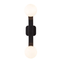 Briar 22-in Aluminum Steel Wall Sconce