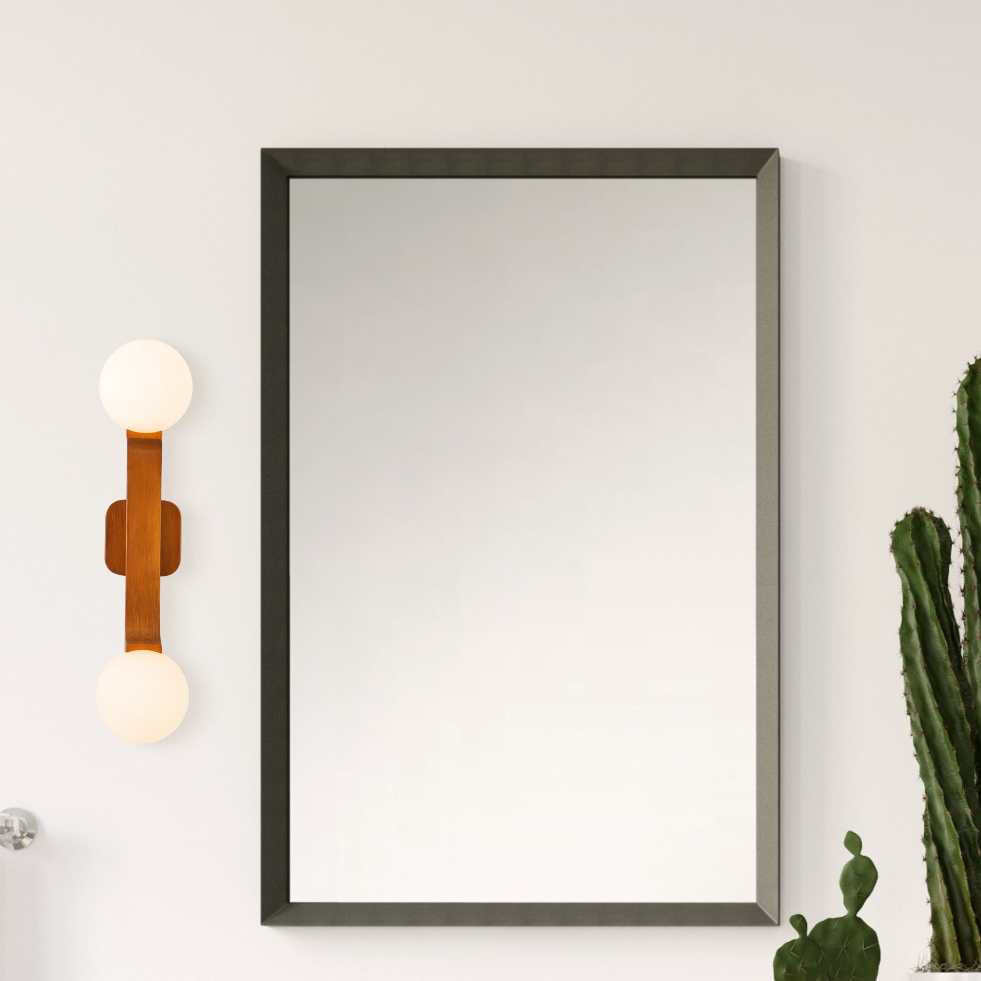 Briar 22-in Aluminum Steel Wall Sconce