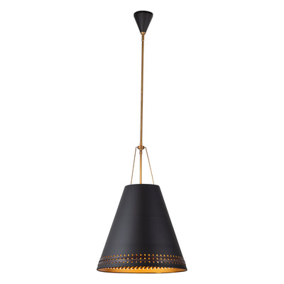 Brickell 20-in Steel Pendant