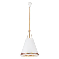 Brickell 20-in Steel Pendant