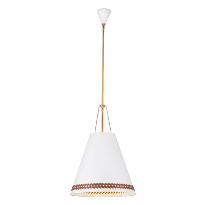 Brickell 20-in Steel Pendant