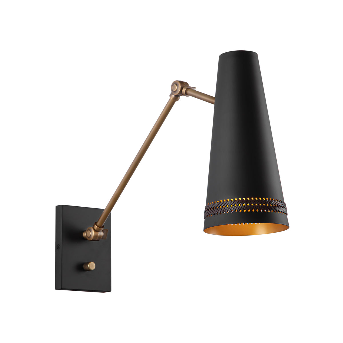 Brickell 5-in Steel Vanity Light
