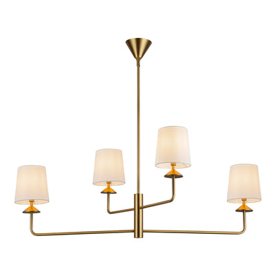 Bridgette 45-in Steel Chandelier