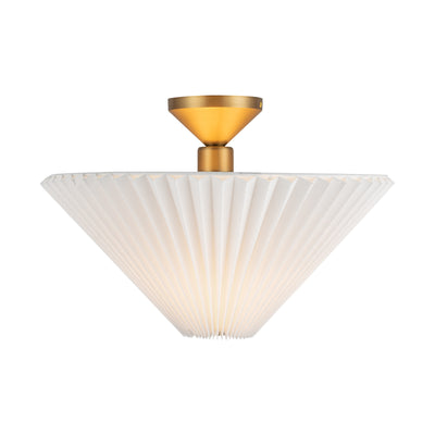 Bridgette 16-in Steel Semi-Flush Mount