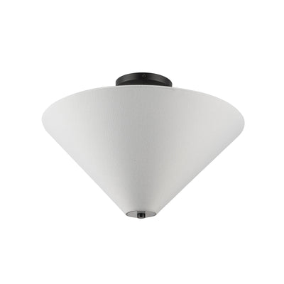Bridgette 16-in Steel Semi-Flush Mount