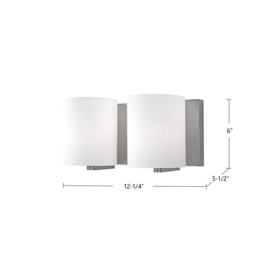 Bridgewater 12-in Steel Vanity Light