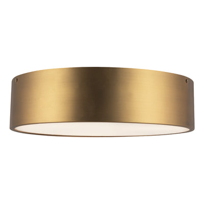 Brisbane 16-in 3 lights Steel Flush Mount