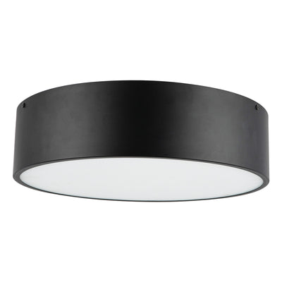 Brisbane 16-in 3 lights Steel Flush Mount