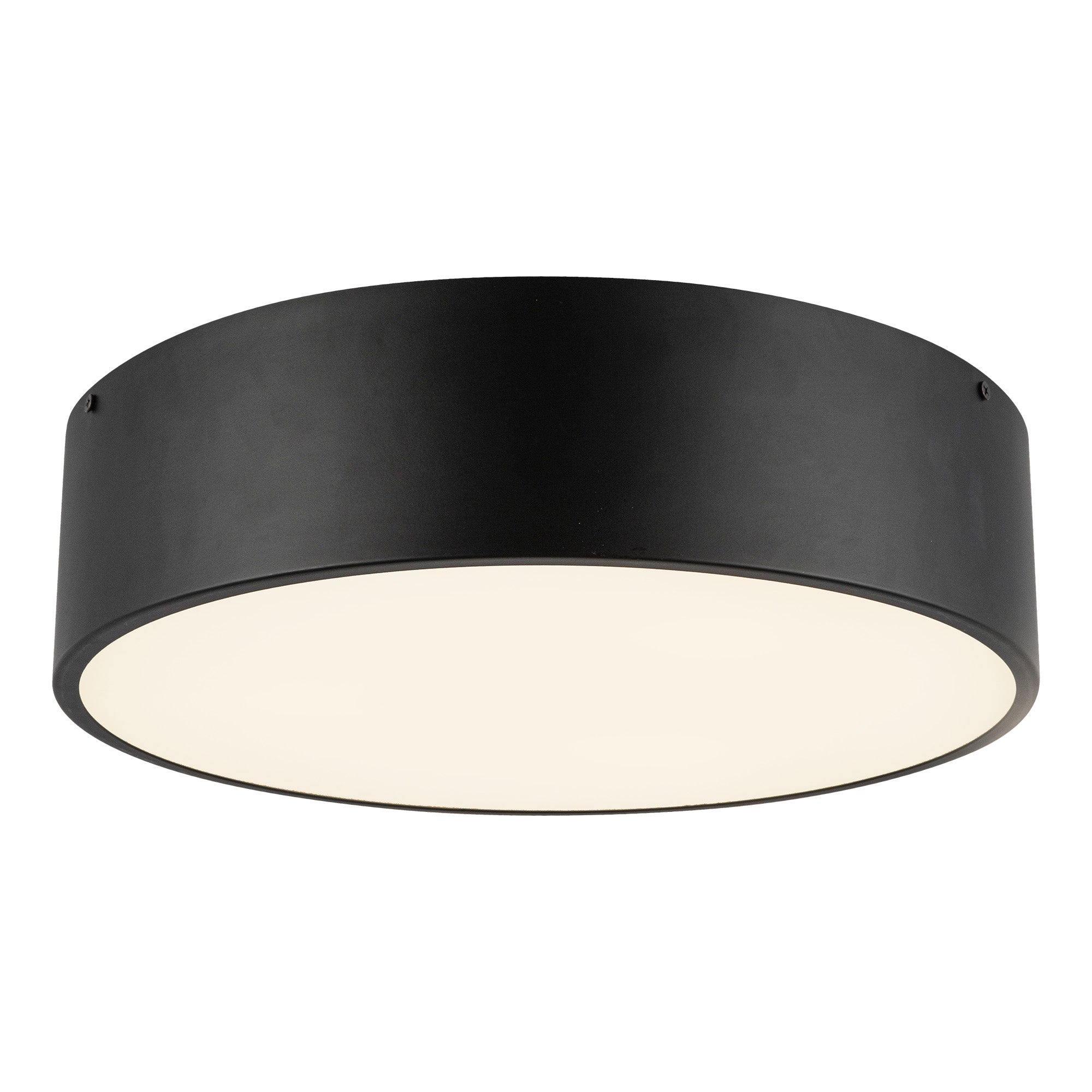 Brisbane 16-in 3 lights Steel Flush Mount