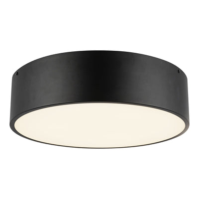 Brisbane 16-in 3 lights Steel Flush Mount