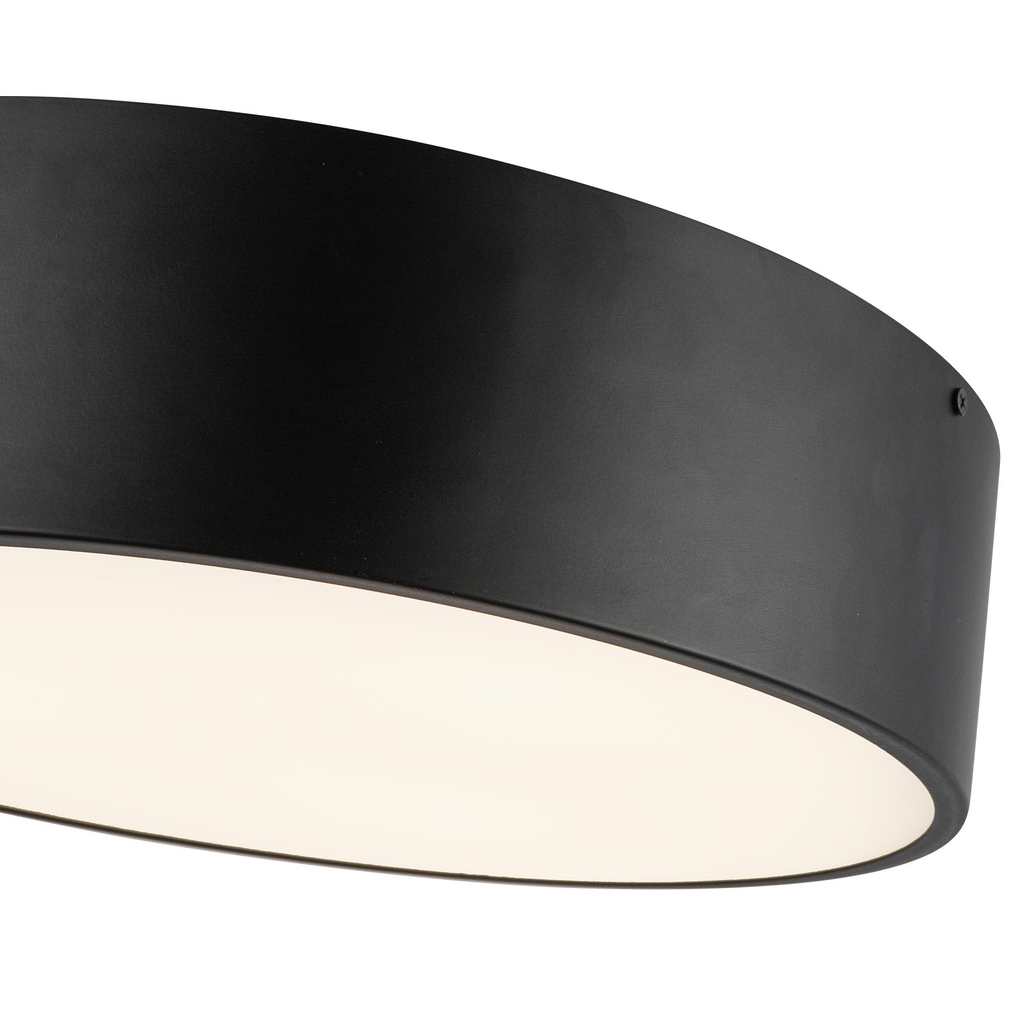 Brisbane 16-in 3 lights Steel Flush Mount