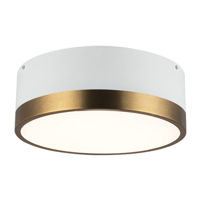 Brisbane 12-in Steel Flush Mount