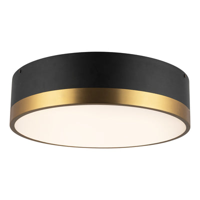 Brisbane 16-in Steel Flush Mount