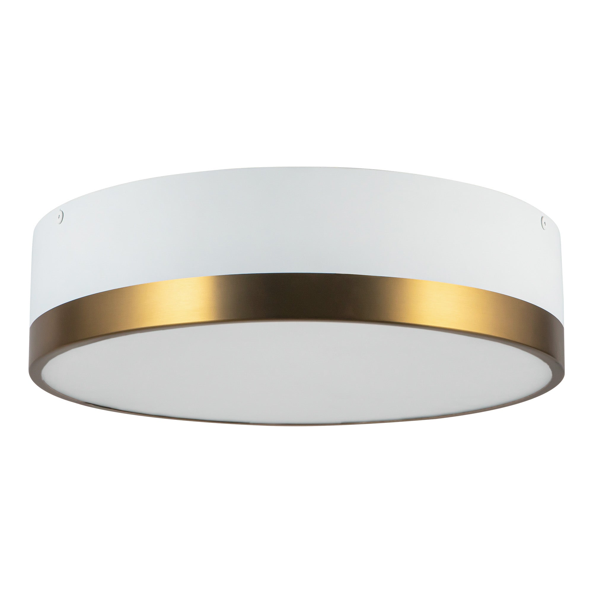 Brisbane 16-in Steel Flush Mount