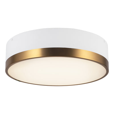 Brisbane 16-in Steel Flush Mount