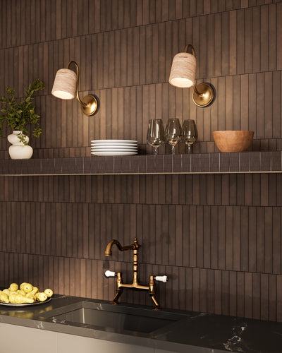 Bromley 5-in Steel Vanity Light