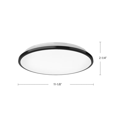 Brook 11-in Steel Flush Mount