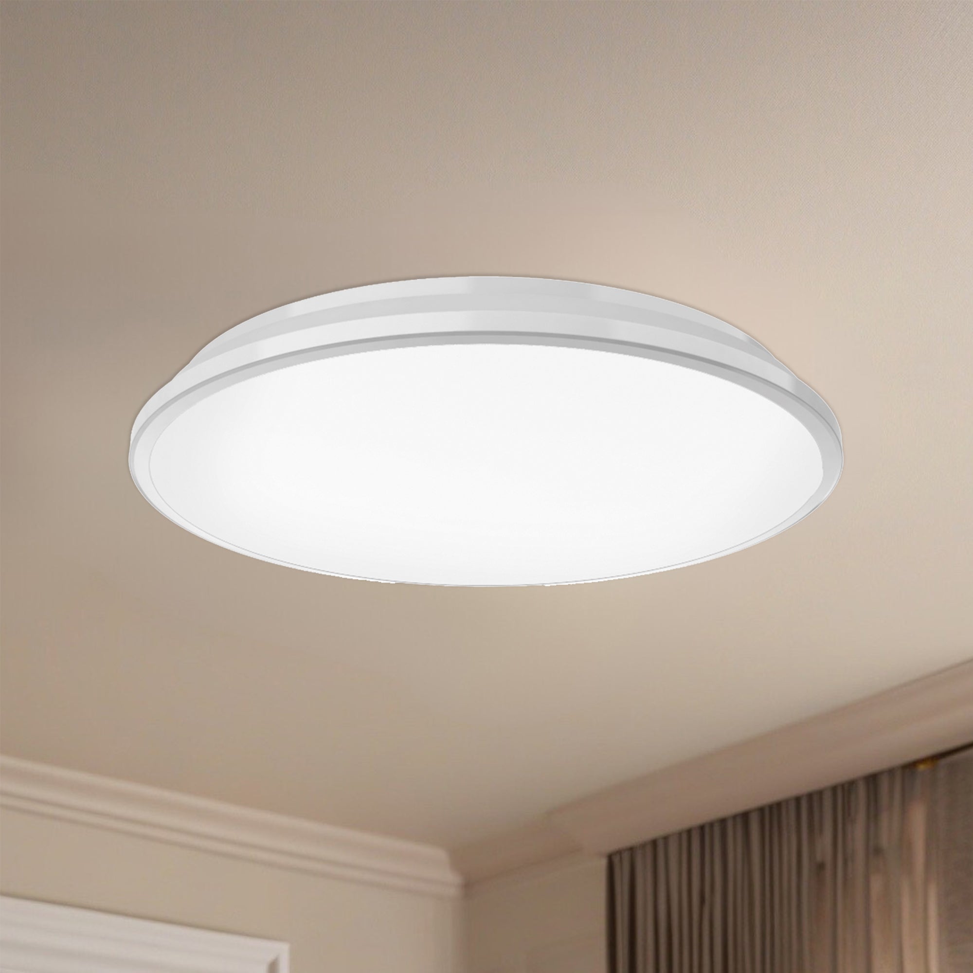 Brook 11-in Steel Flush Mount