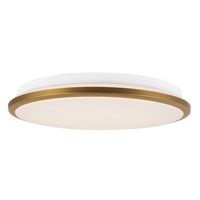 Brook 13-in Steel Flush Mount