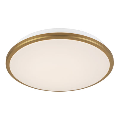 Brook 13-in Steel Flush Mount