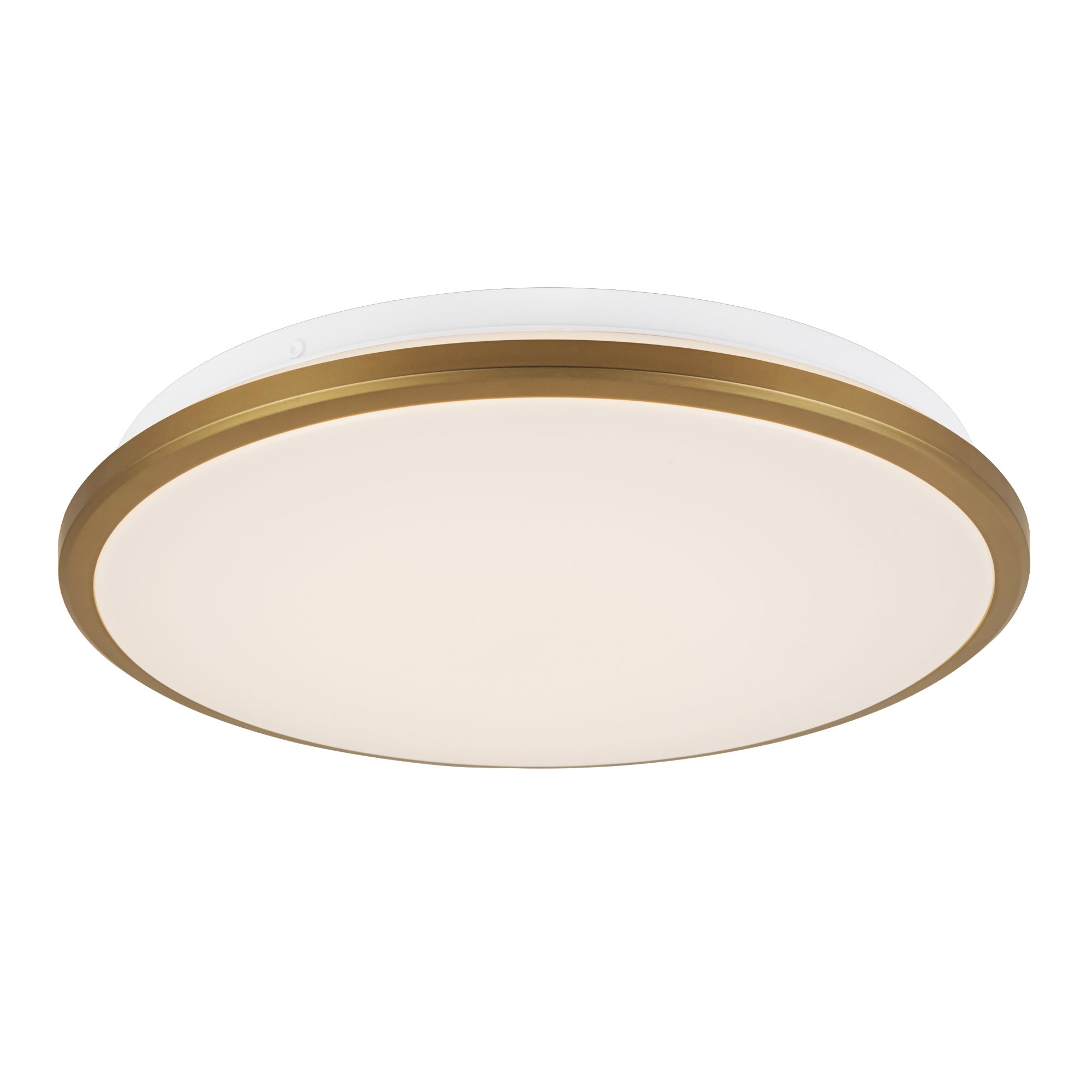 Brook 13-in Steel Flush Mount
