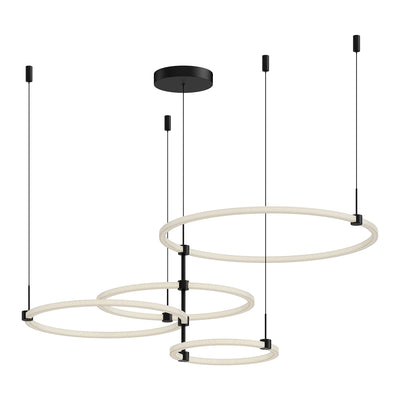 Bruni 55-in Aluminum Chandelier
